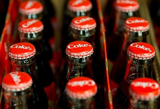 Butelki z coca cola